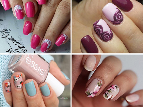 Manicure Festivo: TOP-4 Topical Designs até 8 de março
