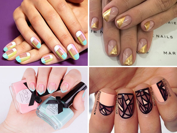 Manicure Festivo: TOP-4 Topical Designs até 8 de março
