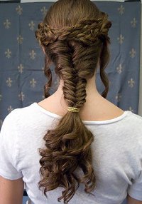 Penteado grego Penteado grego