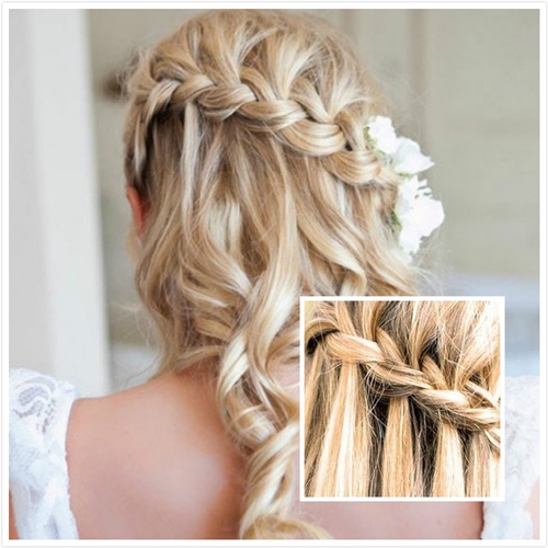 Penteados no baile: cabelo comprido