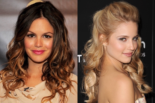 Penteados no baile: cabelo comprido
