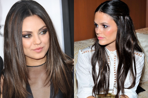 Penteados no baile: cabelo comprido