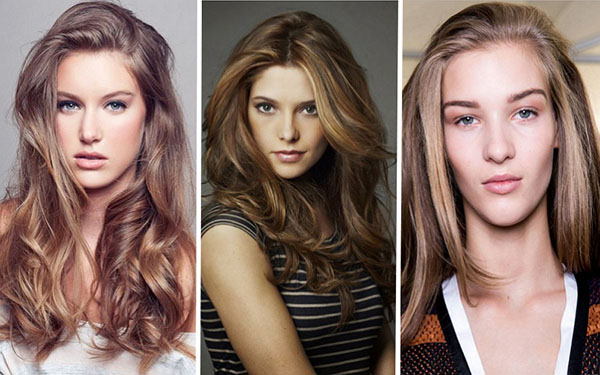 Cinquenta tons de ouro: um bronze - uma tendência de cabelo de inverno