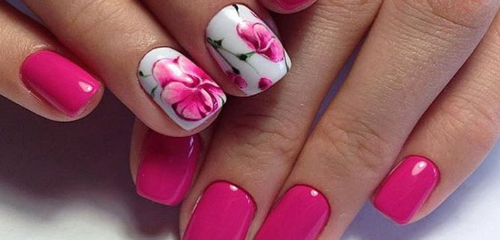 Manicure cor-de-rosa - a atual tendência de verão