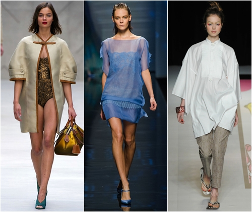 Silhuetas de moda primavera-verão 2013