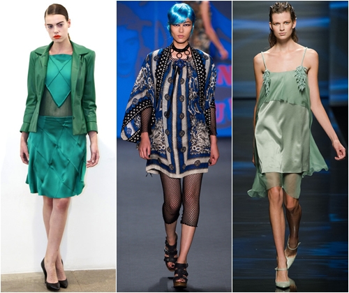 Silhuetas de moda primavera-verão 2013