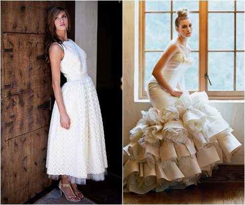 Vestidos de casamento elegantes 2013