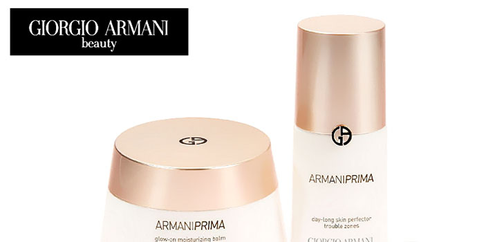 Perfeição: novos produtos para cuidados com a pele Armani Prima