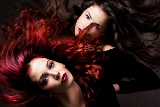 Coloração em seda Chi: foto de cabelo antes e depois
