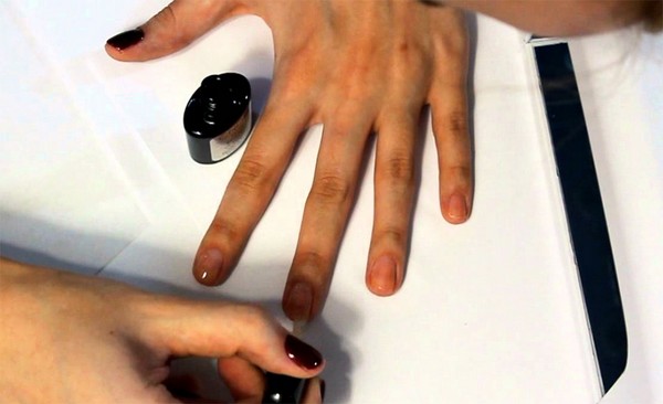 Shellac em casa: instruções passo a passo