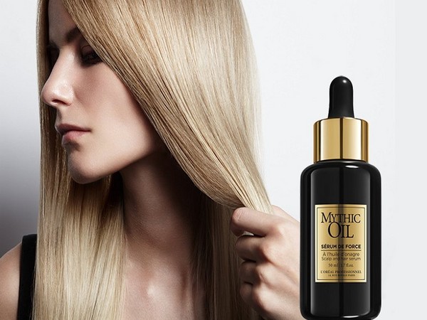 Força e brilho: soro de soro de óleo mítico L'Oréal soro de força