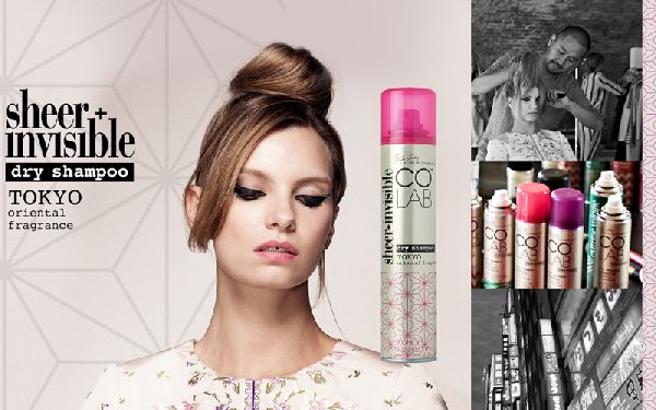 Simbiose da moda e da ciência: coleção de shampoos secos e invisíveis Colab Sheer & Invisible