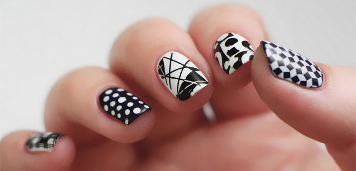 Minimalismo elegante: uma manicure monocromática - tendência-2016