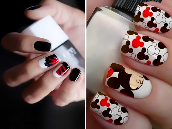 Minimalismo elegante: uma manicure monocromática - tendência-2016