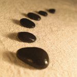 Terapia de pedra ou massagem com pedras