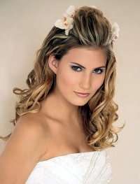 Penteados de casamento com cabelo fluido