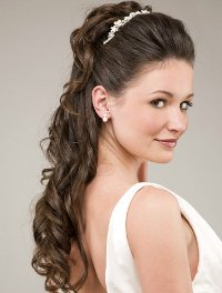 Penteados de casamento com cabelo fluido