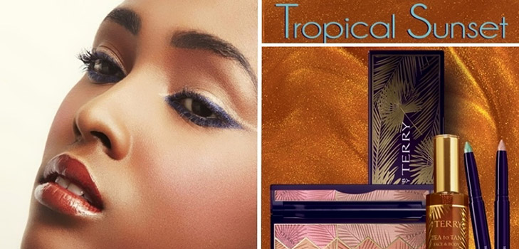 Warm summer glow: coleção decorativa Por Terry Tropical Sunset