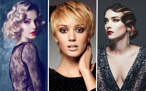 TOP-3 penteados espectaculares para cabelos curtos em 8 de março