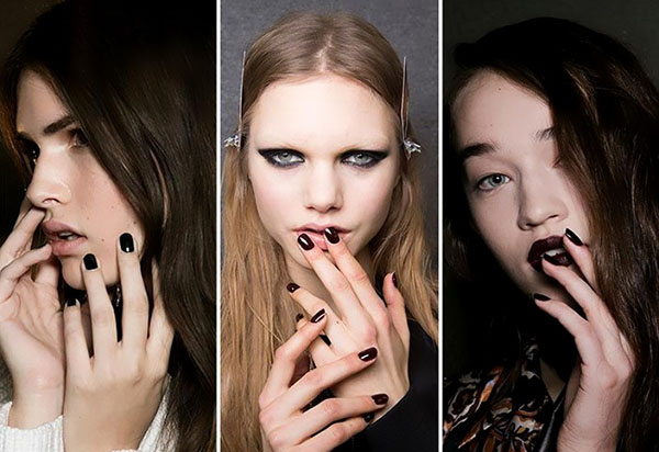 Três tendências populares no manicure de outono - 2016