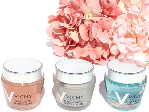 Efeito triplo: máscara mineral Vichy