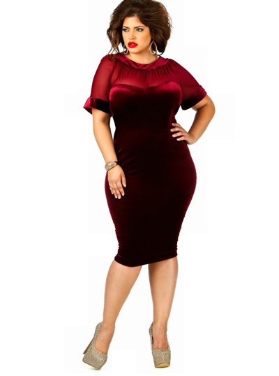 Bonitos vestidos de noite para mulheres gordas