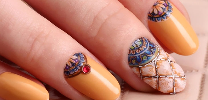 Brilhante e criativo: projetos de Primavera-3 de E. Mi-Manicure