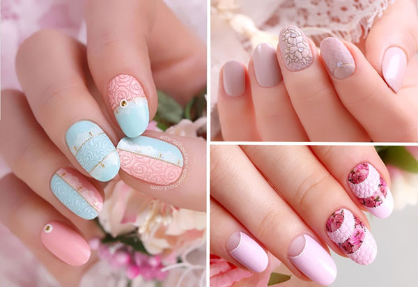 Brilhante e criativo: projetos de Primavera-3 de E. Mi-Manicure