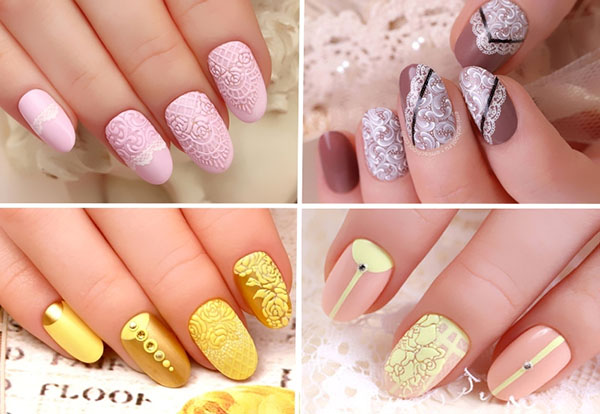 Brilhante e criativo: projetos de Primavera-3 de E. Mi-Manicure