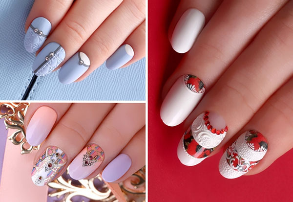 Brilhante e criativo: projetos de Primavera-3 de E. Mi-Manicure