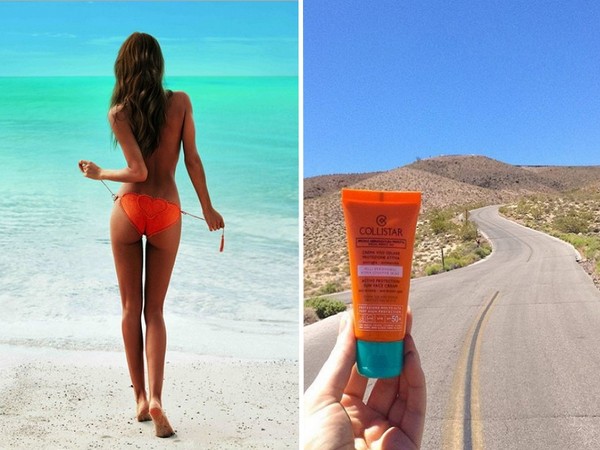 Queimadura solar sem danos: notícias "de praia" Collistar Sun Tan