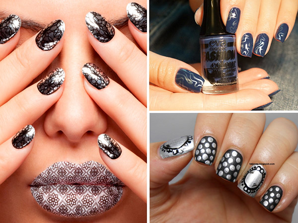 Manicure "Espelho" - Outono tendência-2016