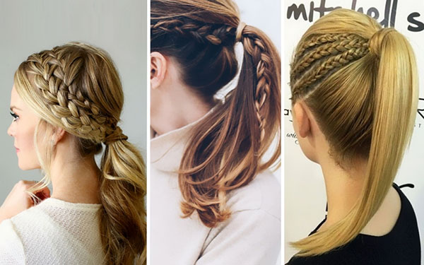 Cauda feminina: três opções de estilo tópico