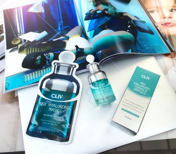 Elixires vivificantes: novidades coreanas Cliv Max Hyaluronic