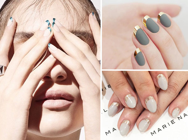 Inverno, adeus: manicure francesa de primavera-2017