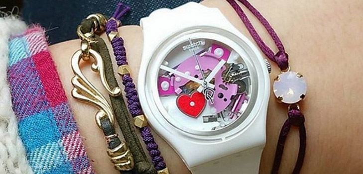 Mais amor: uma surpresa da marca de relógios suíça Swatch