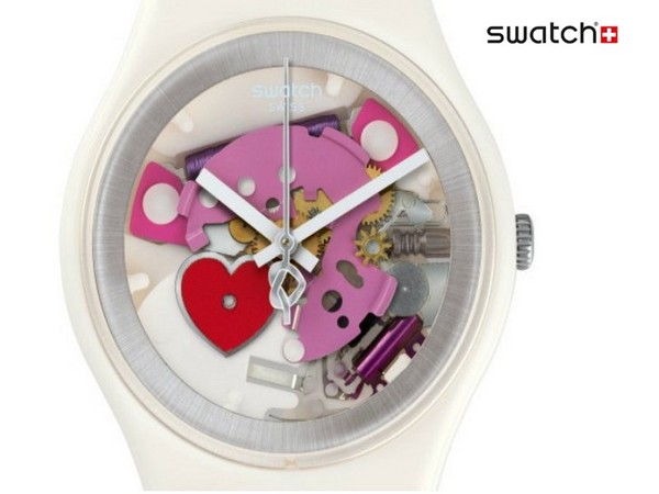 Mais amor: uma surpresa da marca de relógios suíça Swatch