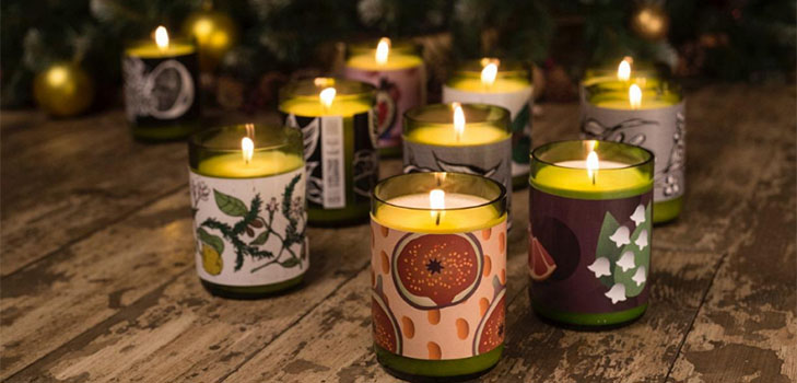 Surpresa de beleza: velas interiores Artista famoso