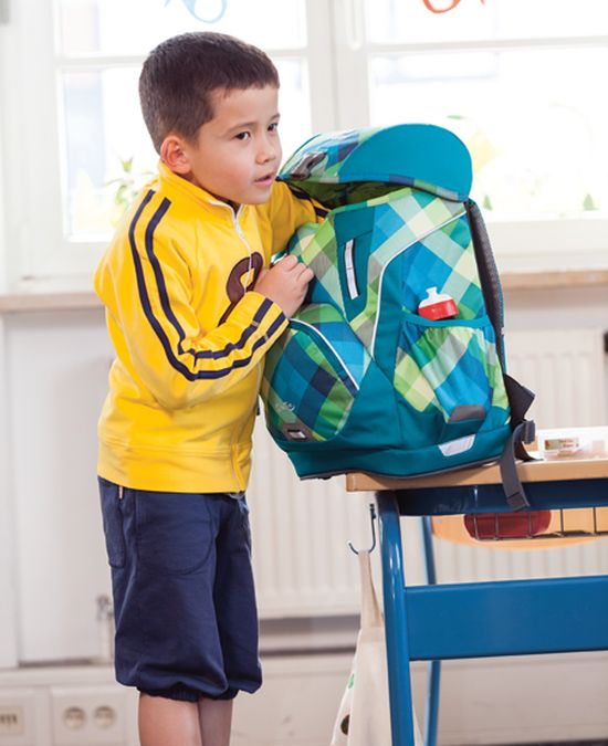 Mochila para um primeiro grader