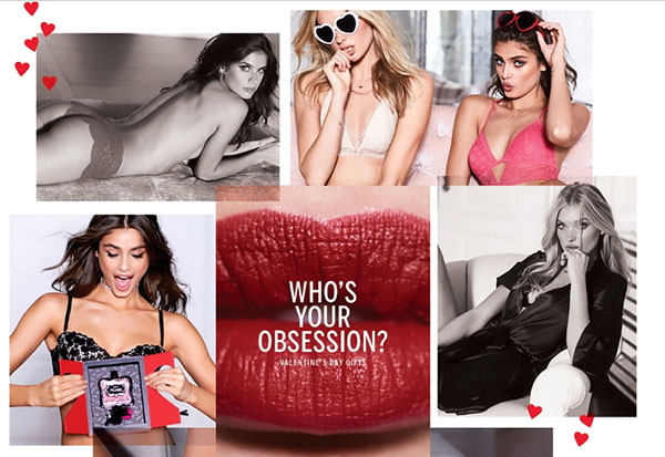 Para os mais belos: coleção de lingerie 2017 de Victoria's Secret Valentine