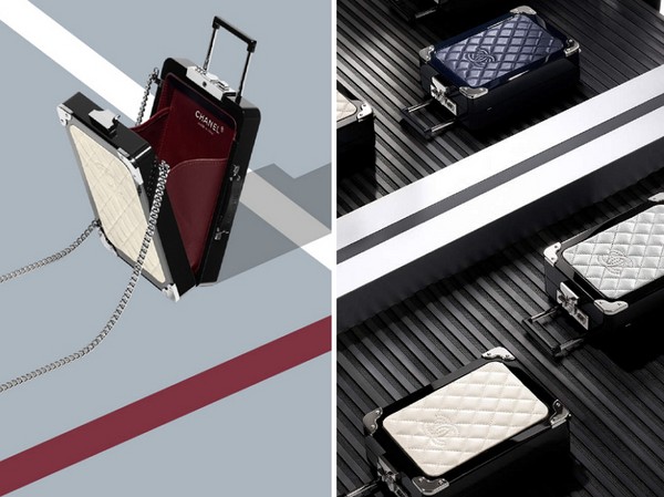 A estrada chama: a mala de embreagem Trolley Minaudiere da Chanel