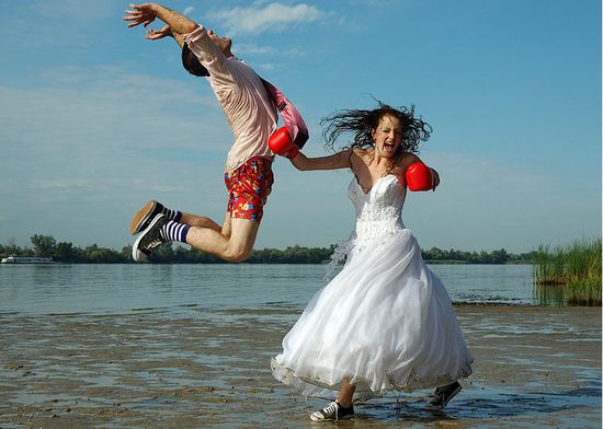 Idéias para uma sessão de fotos de casamento