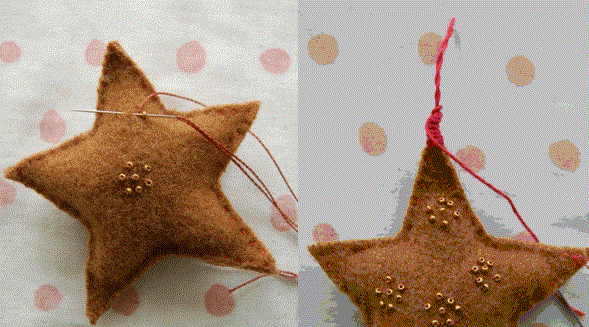 Como fazer uma estrela do Ano Novo Estrela de Ano Novo com suas próprias mãos