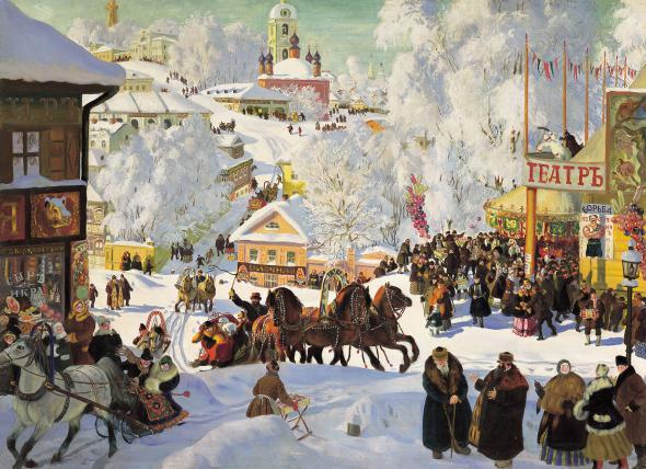 Como desenhar Shrovetide? Desenhe férias de primavera com as crianças