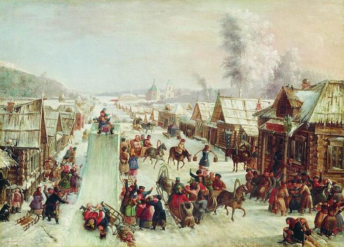 Como desenhar Shrovetide? Desenhe férias de primavera com as crianças