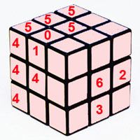 Como adicionar um cubo de Rubik; coleciona o cubo 3x3 de Rubik, diagramas de montagem