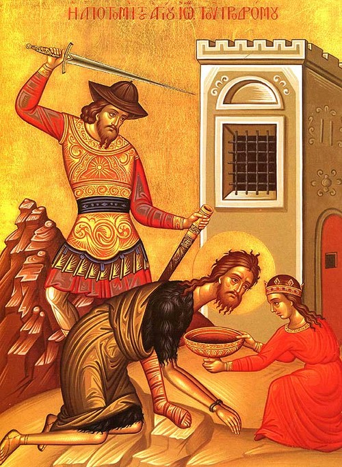 11 de setembro - Festa da decapitação de João Batista