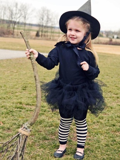 Traje para Halloween 2017 para meninas e meninas
