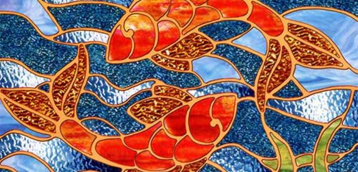 mosaico de peixe