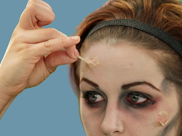 Maquiagem assustadora para Halloween com suas próprias mãos para meninas e meninas